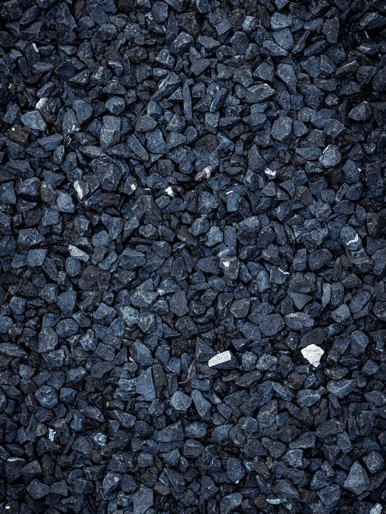 Photo by Dylan Hunter gray and black stone fragments